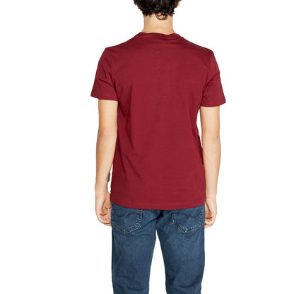 Icon Bordeaux Cotton T-Shirt