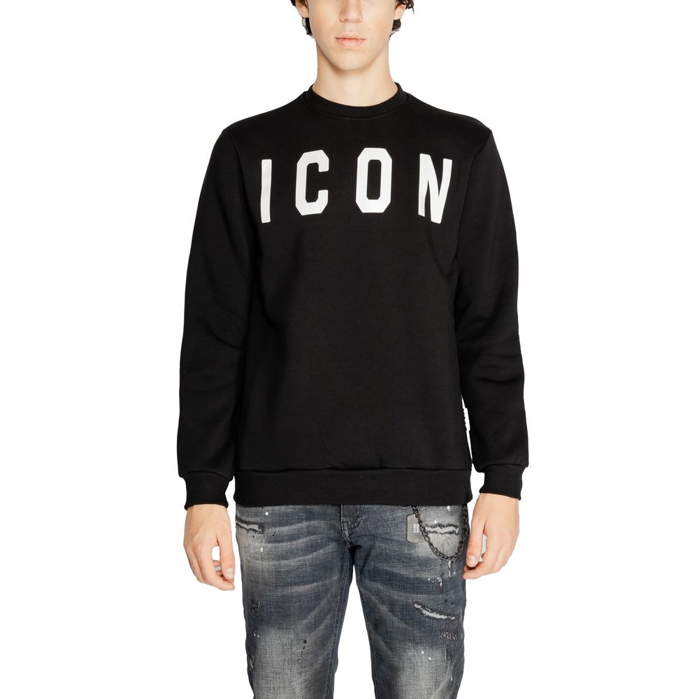 Icon Black And White Cotton Sweater