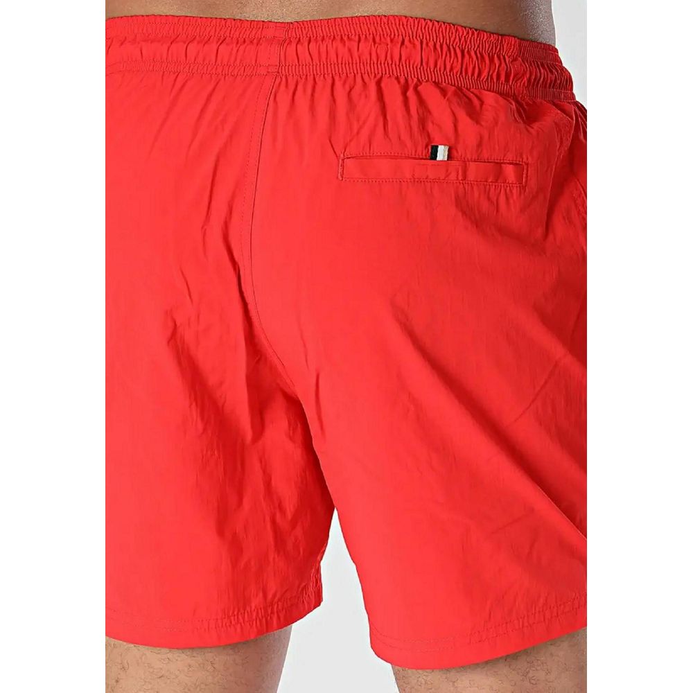 Hugo Boss Red Polyester Swimwear