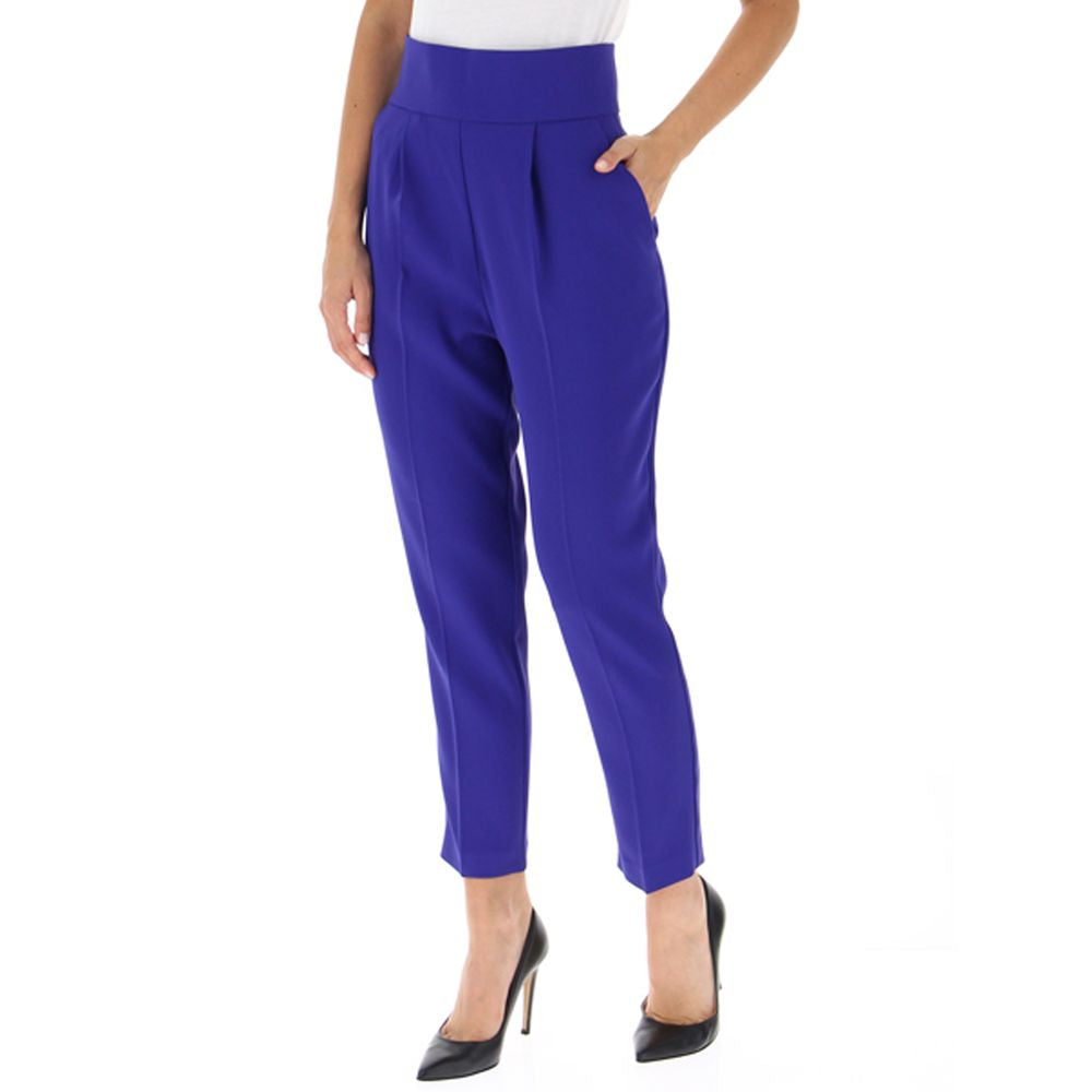 PINKO Purple Polyester Jeans & Pant