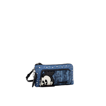 Desigual Blue Polyethylene Leather Accessory