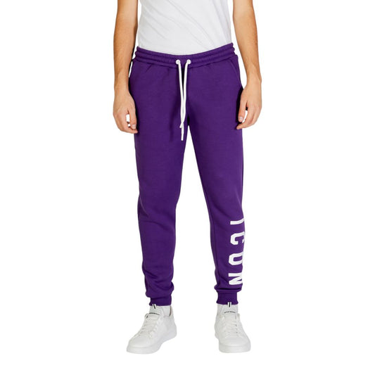 Icon Purple Cotton Jeans & Pant