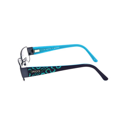 Emilio Pucci Blue Metal Frames