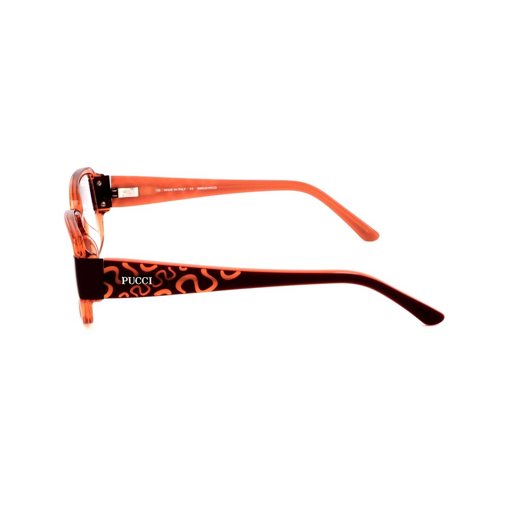 Emilio Pucci Orange Plastic Frames