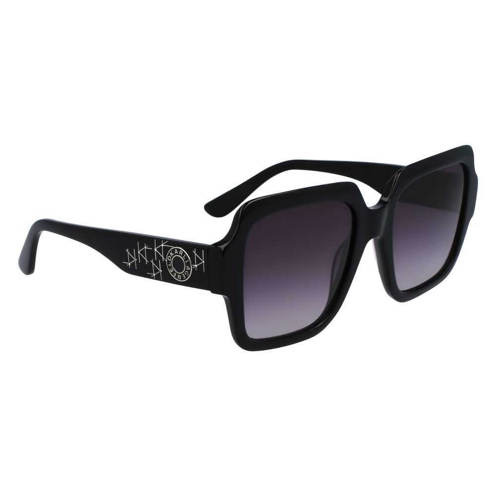 Karl Lagerfeld Black Acetate Sunglasses