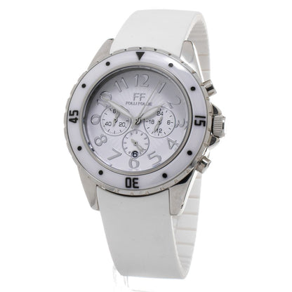 Folli Follie White Silicone Watch