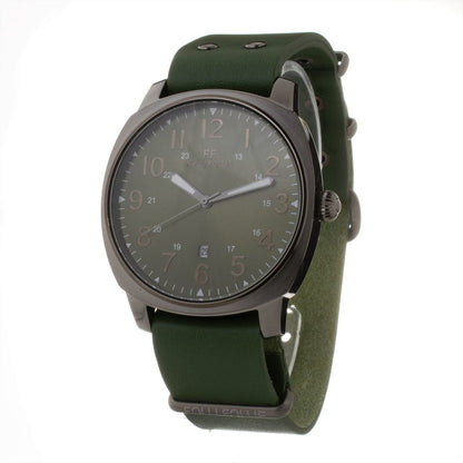 Folli Follie Green Leather Watch