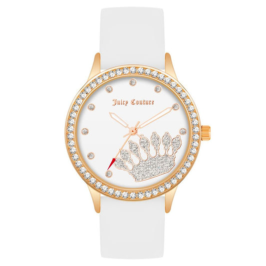 Juicy Couture White Silicone Watch