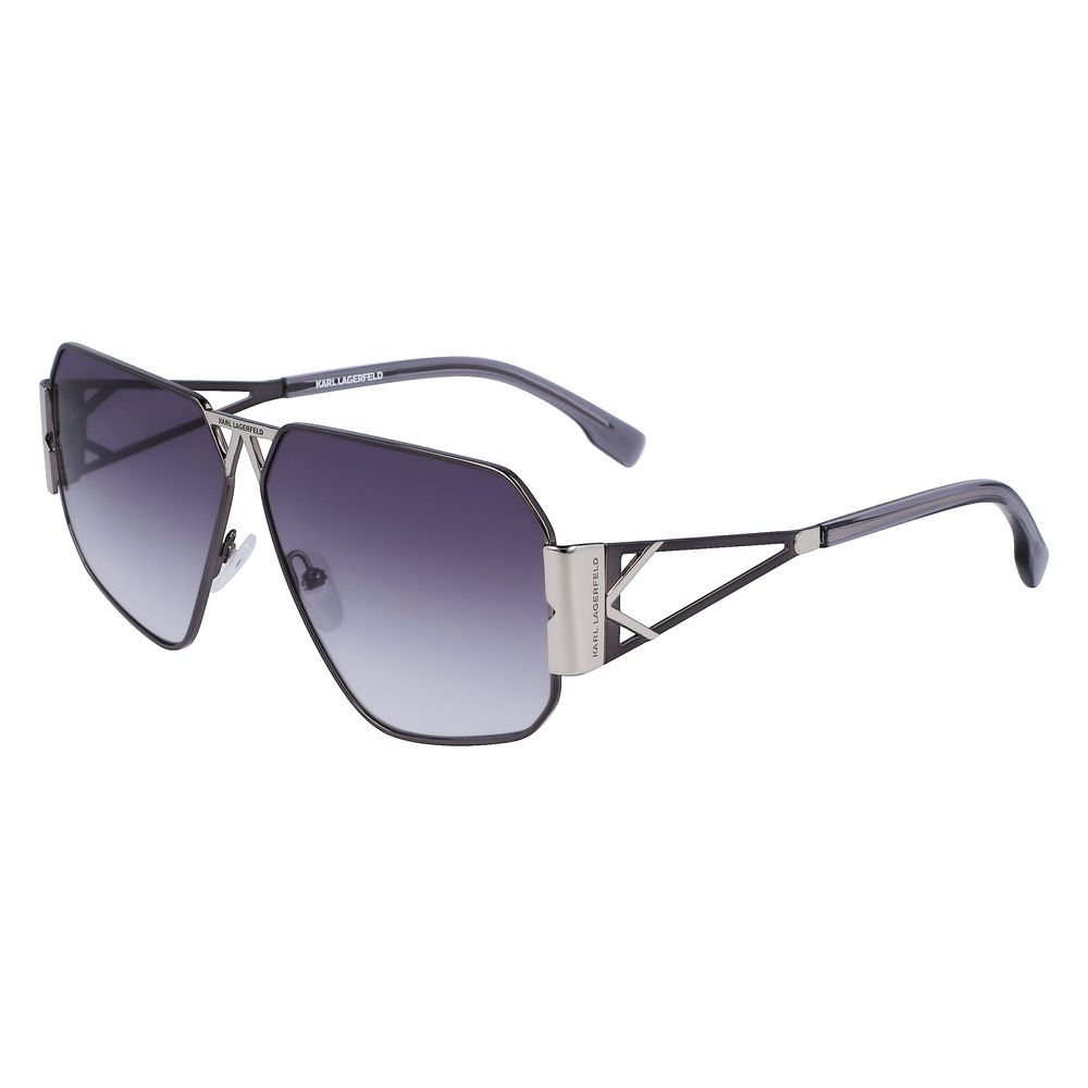 Karl Lagerfeld Gray Metal Sunglasses