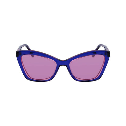 Karl Lagerfeld Blue Acetate Sunglasses