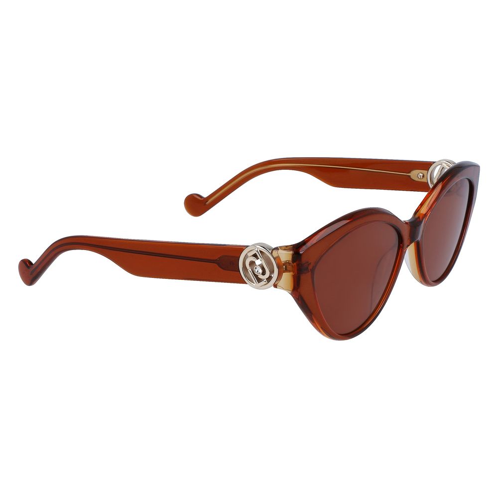 Liu Jo Brown Acetate Sunglasses