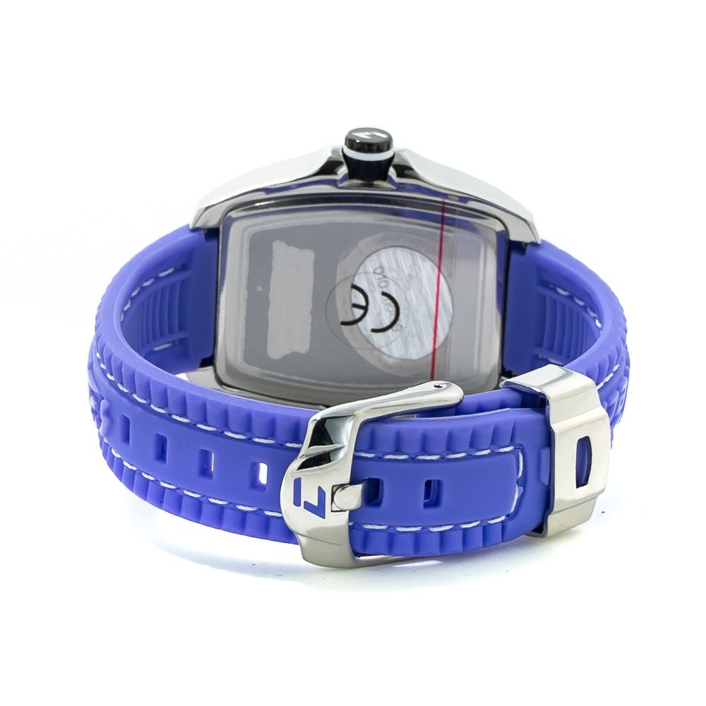 Chronotech Blue Rubber Watch