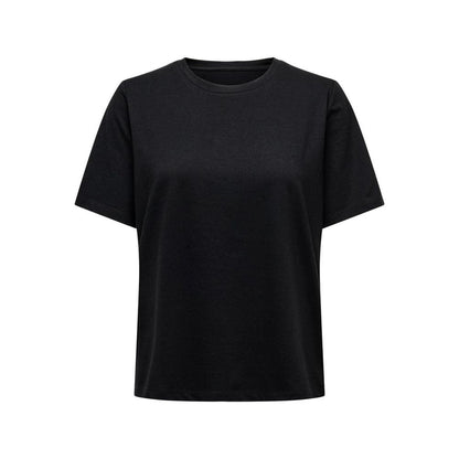 Only Black Cotton Tops & T-Shirt