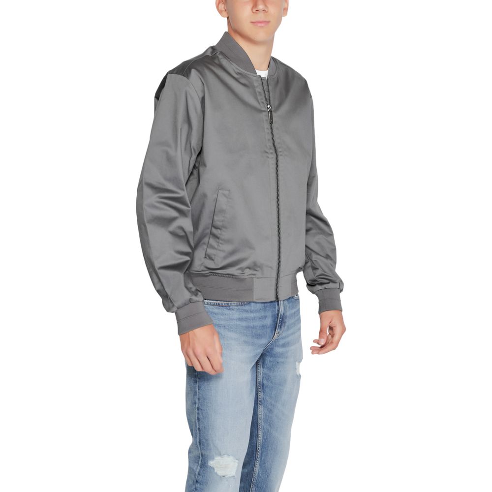 Calvin Klein Gray Organic Cotton Jacket