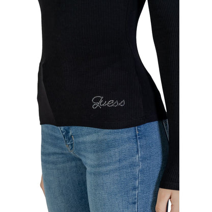 Guess Black Viscose Tops & T-Shirt