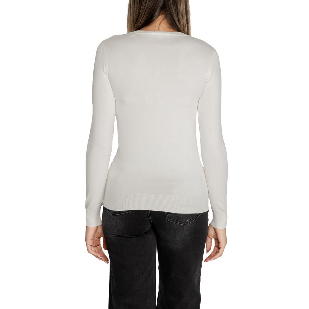 Guess White Viscose Tops & T-Shirt