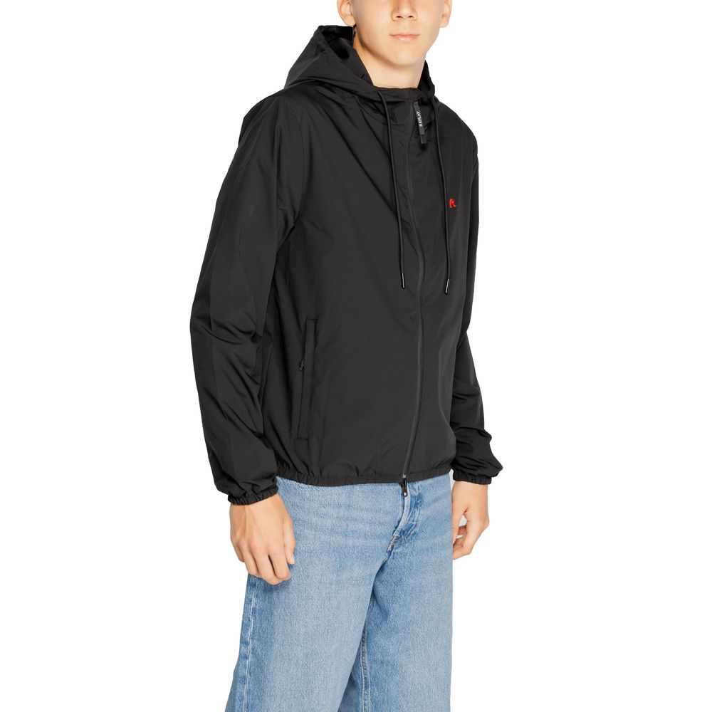 Replay Black Polyamide Jacket