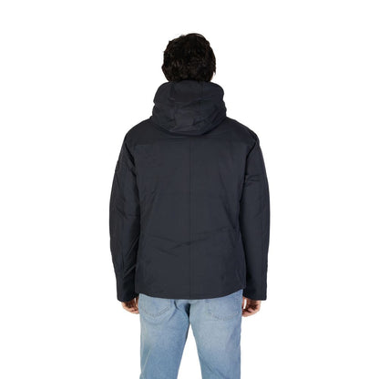 Gas Blue Polyester Jacket