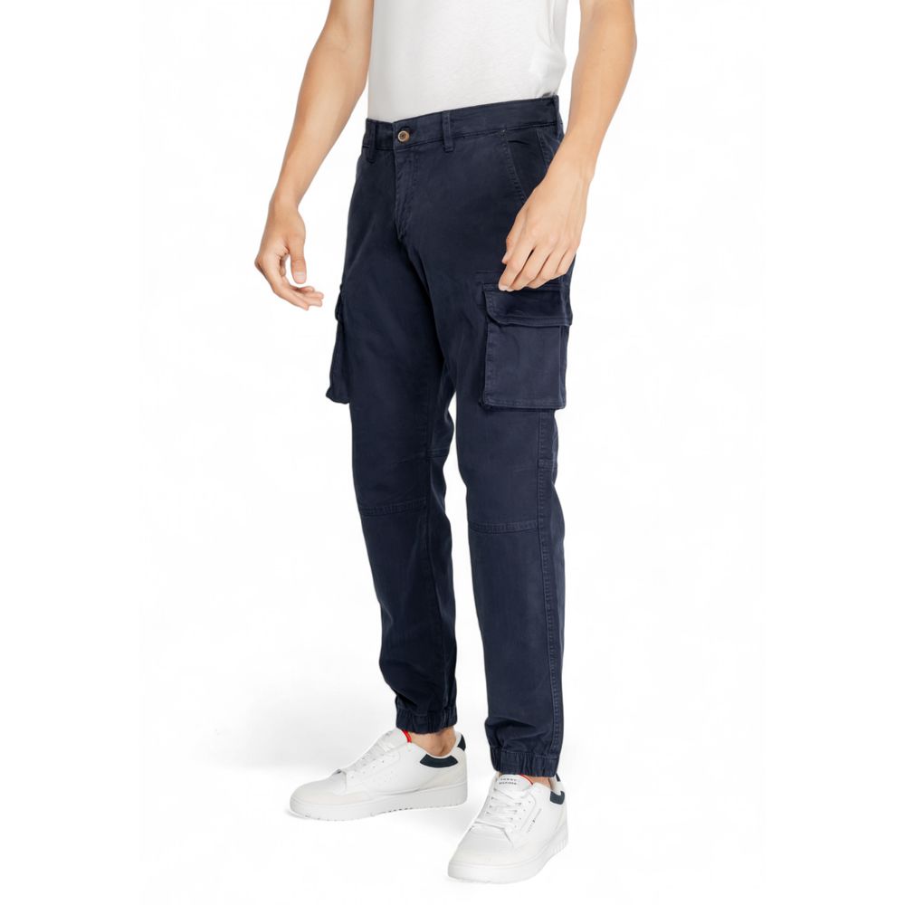 Gas Blue Cotton Jeans & Pant