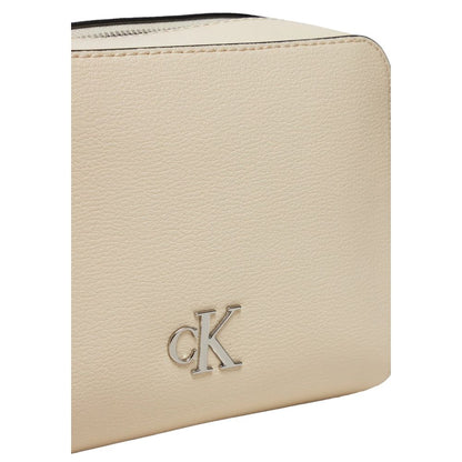 Calvin Klein Jeans Beige Polyethylene Handbag