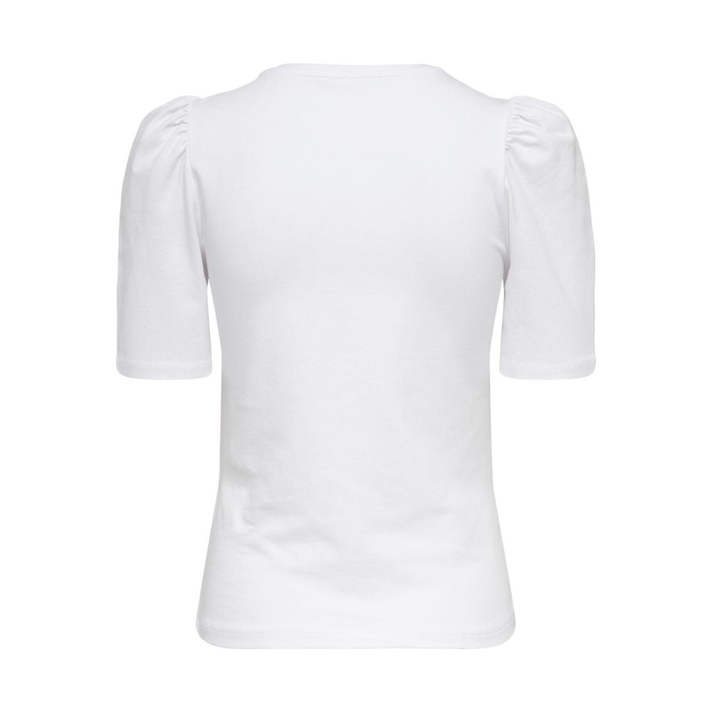 Only White Cotton Tops & T-Shirt