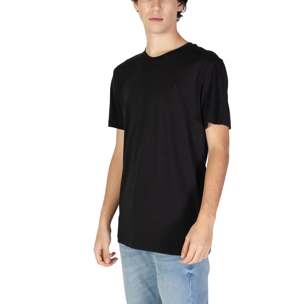 Calvin Klein Jeans Black Cotton T-Shirt