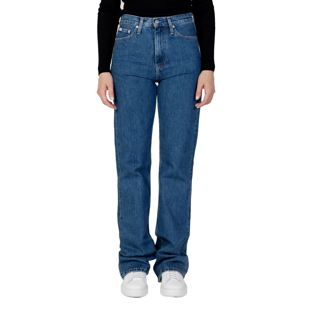 Calvin Klein Jeans Blue Cotton Jeans & Pant