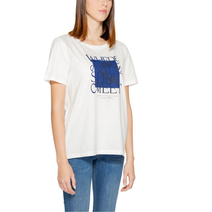 Street One White Cotton Tops & T-Shirt