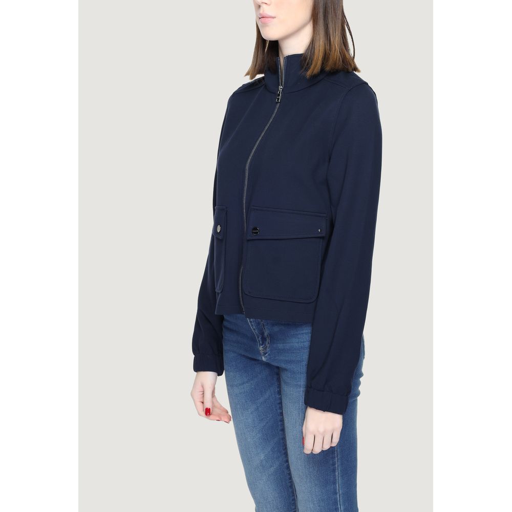 Street One Blue Viscose Jackets & Coat