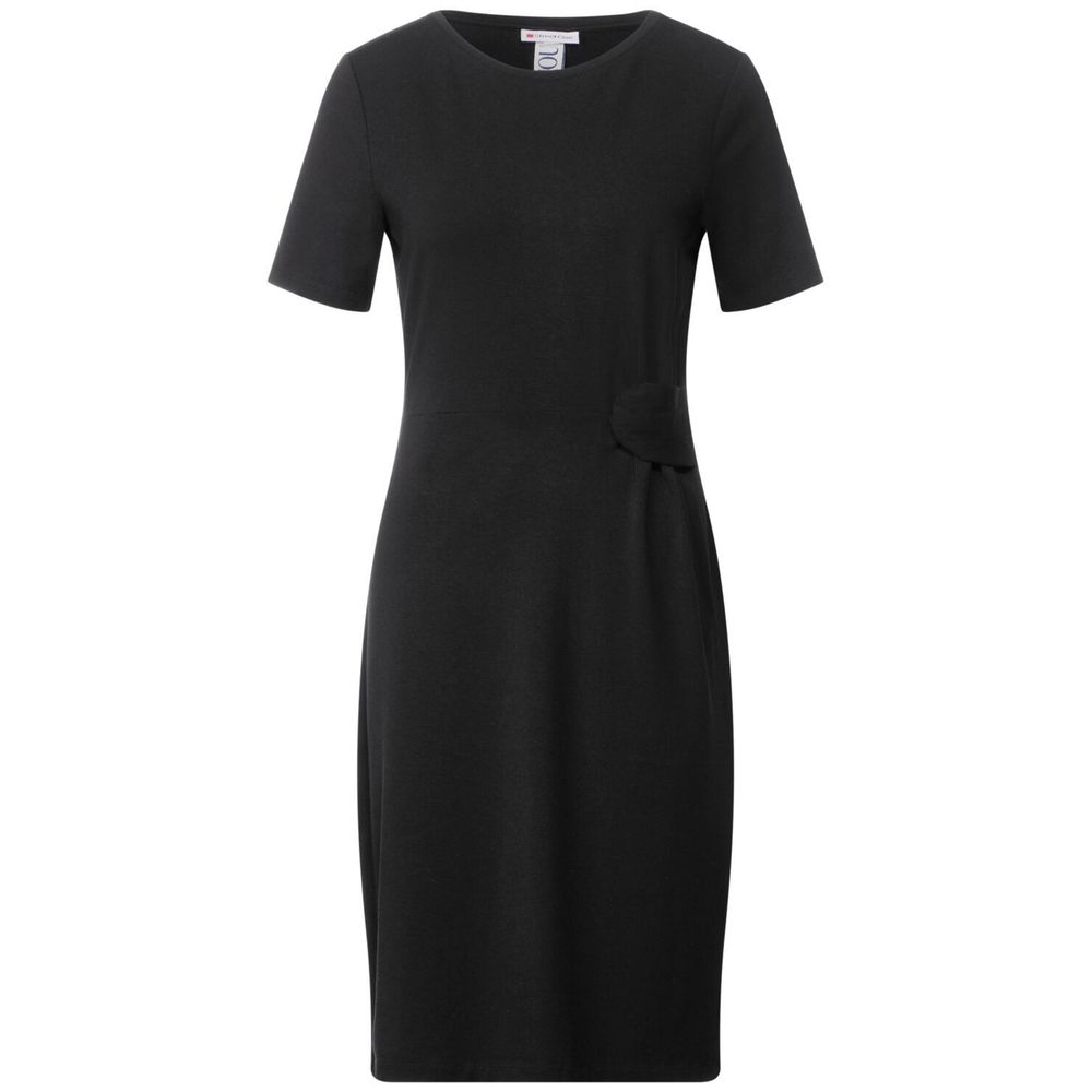 Street One Black Cotton Dress