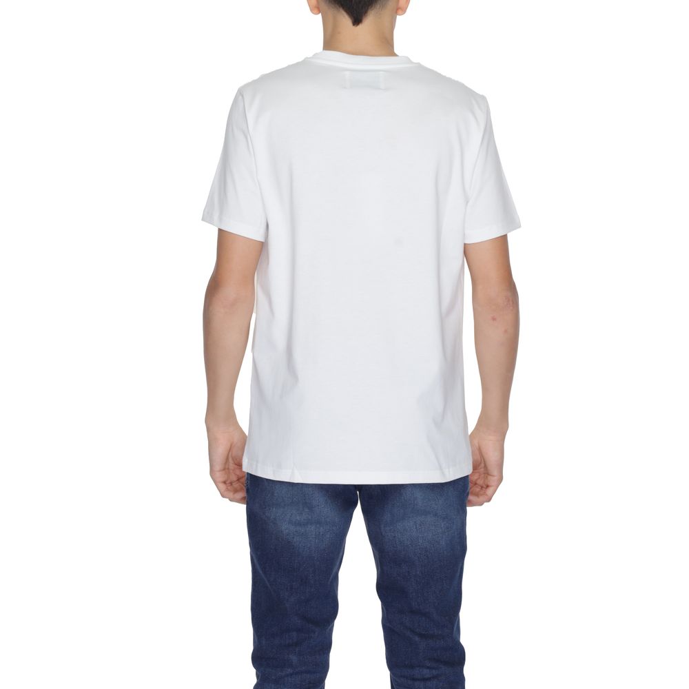 Underclub White Cotton T-Shirt