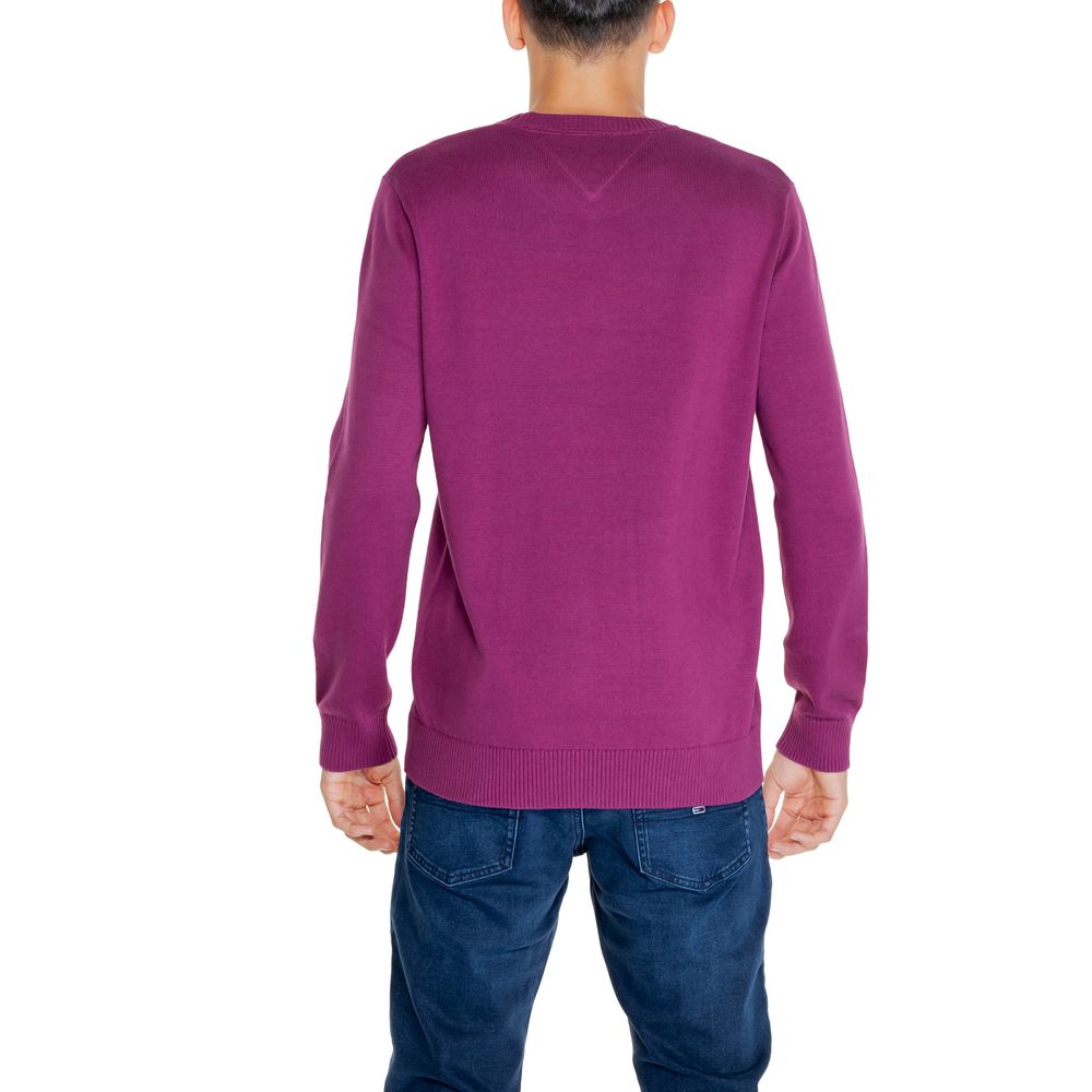 Tommy Hilfiger Jeans Purple Organic Cotton Sweater