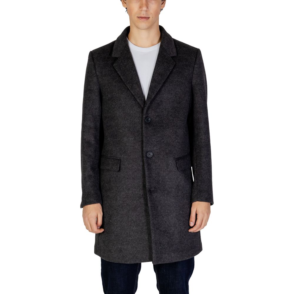 Antony Morato Gray Polyester Jacket