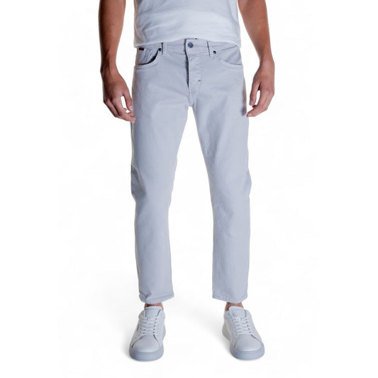 Antony Morato Gray Cotton Jeans & Pant