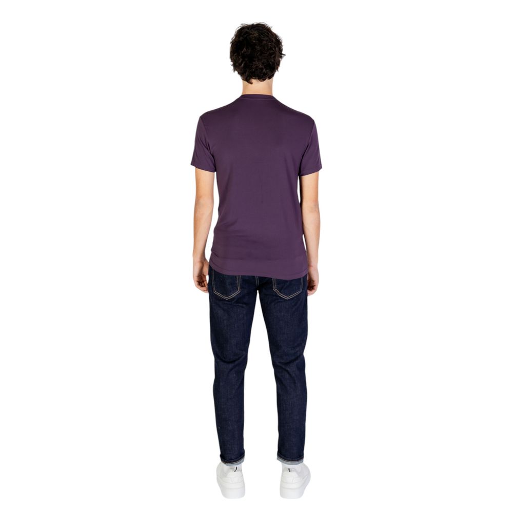 Emporio Armani Underwear Purple Modal T-Shirt