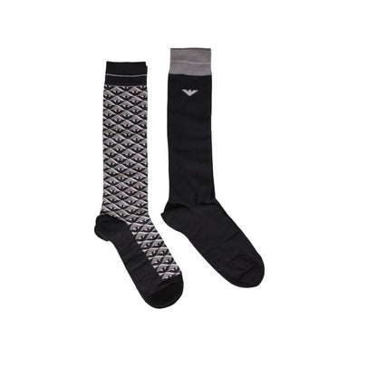 Emporio Armani Underwear Gray Cotton Sock