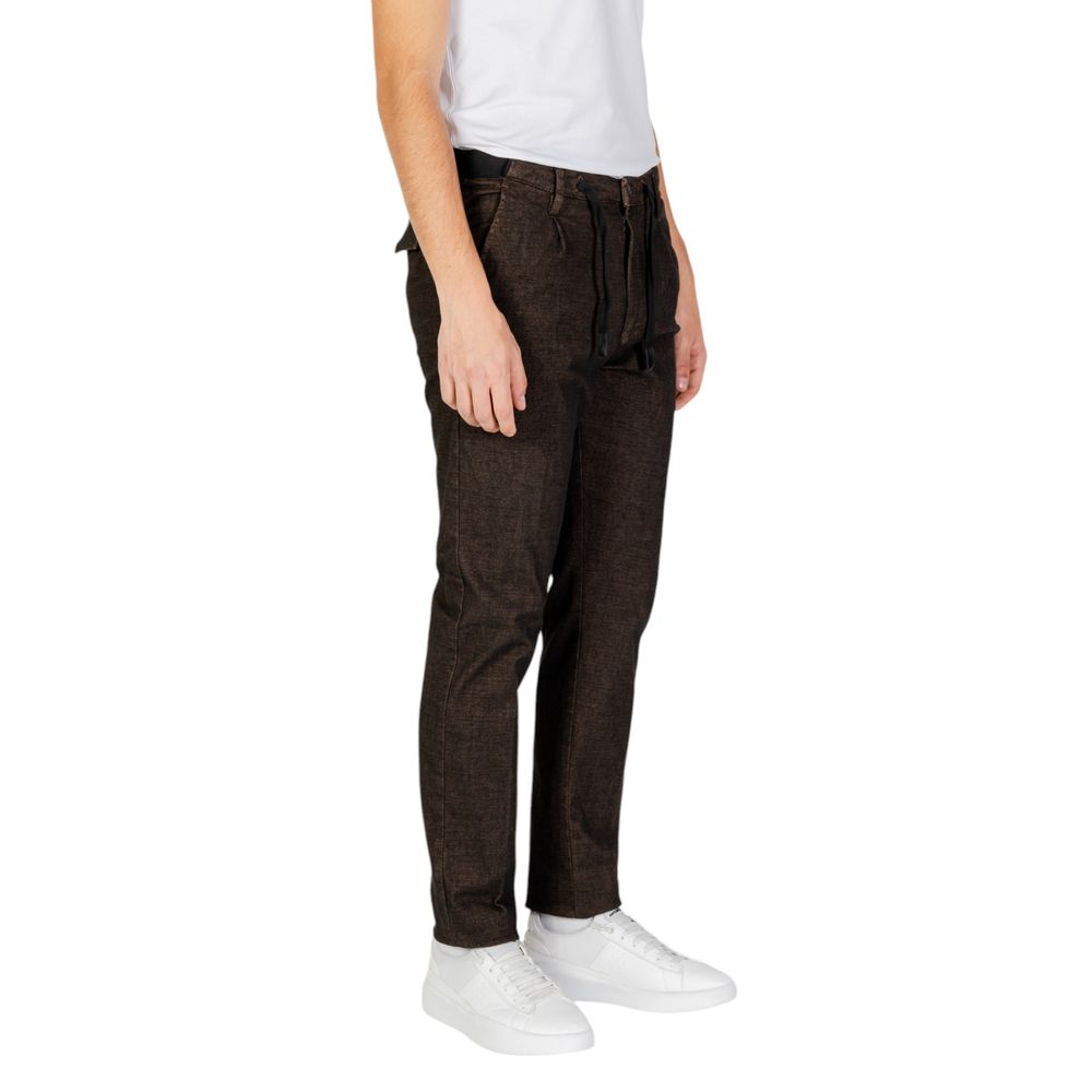 Hamaki-Ho Gray Cotton Jeans & Pant