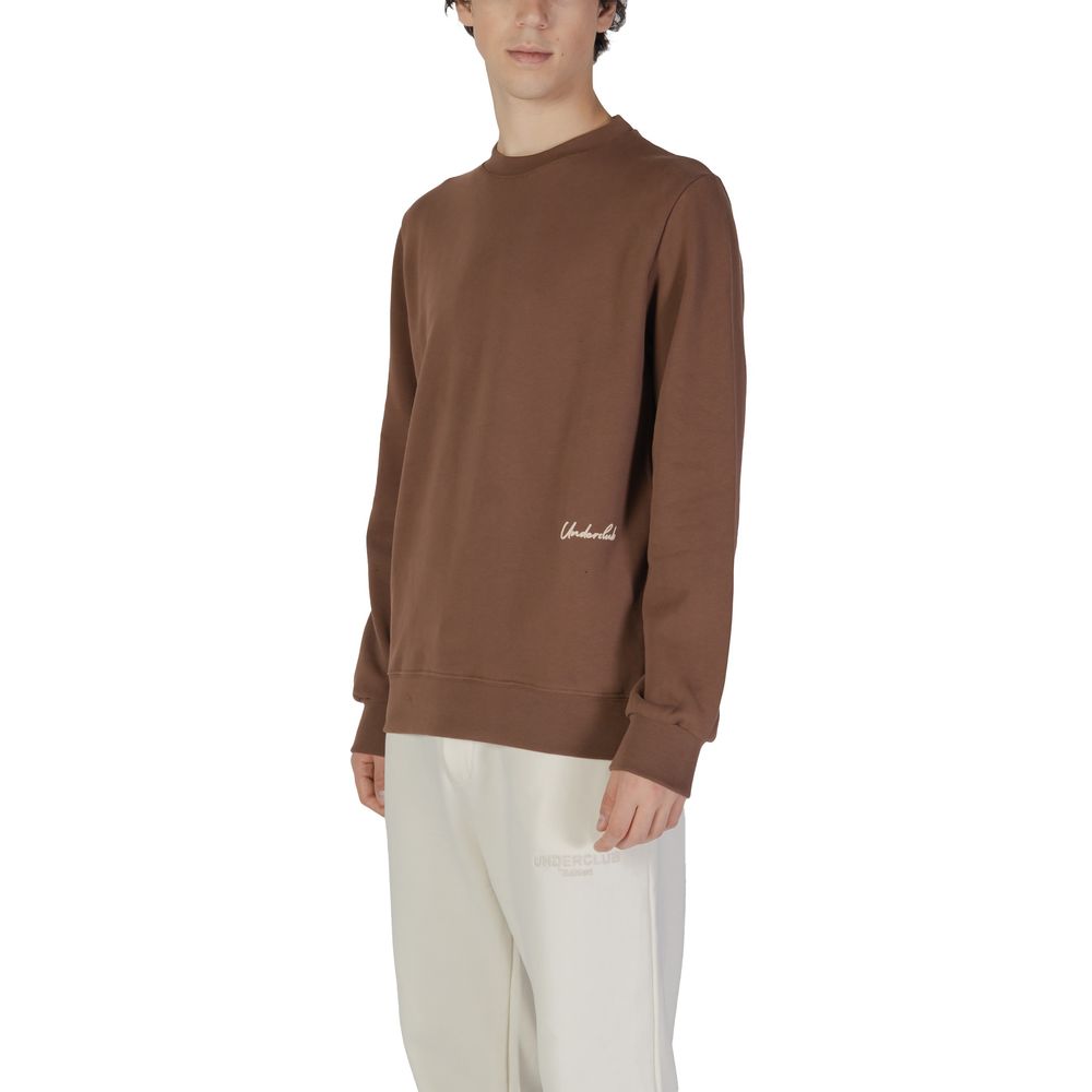 Underclub Brown Cotton Sweater