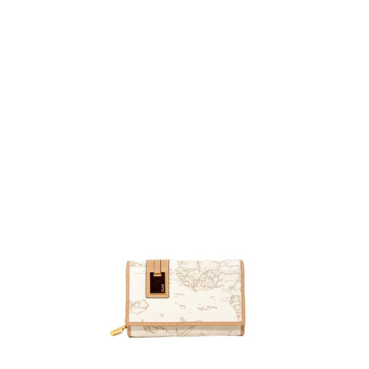 Alviero Martini Prima Classe White Leather Wallet