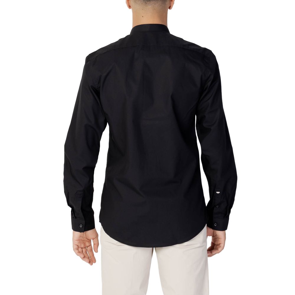 Antony Morato Black Cotton Shirt