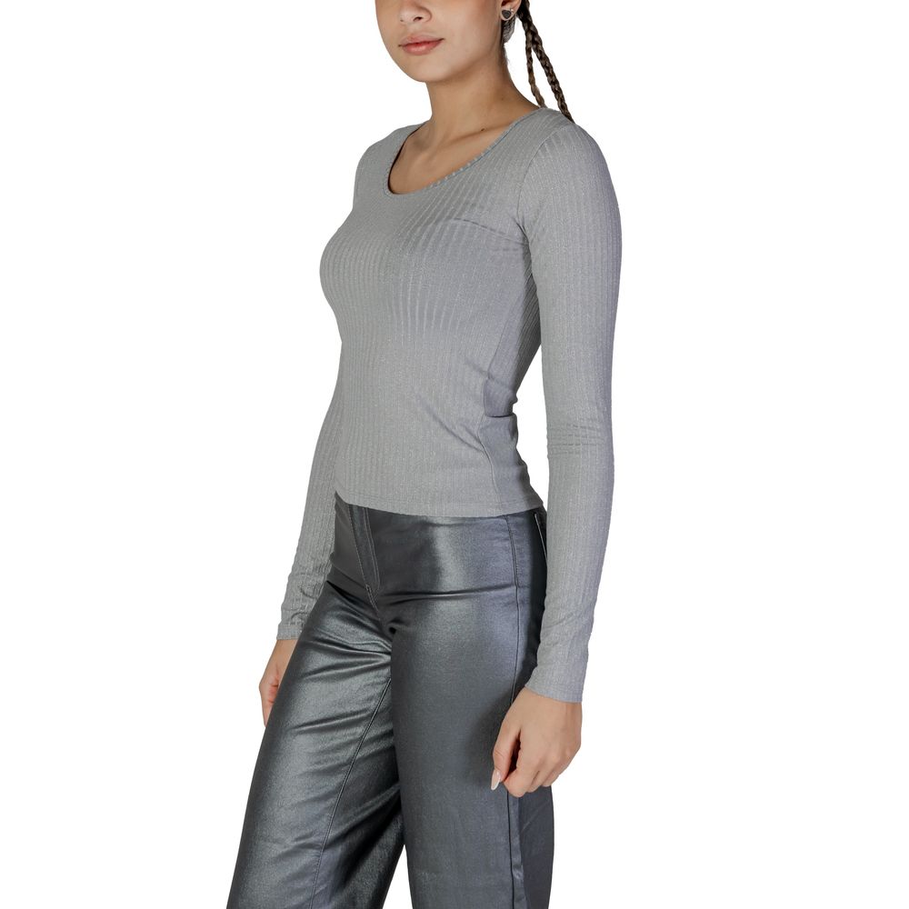 Vero Moda Silver Recycled Polyester Tops & T-Shirt