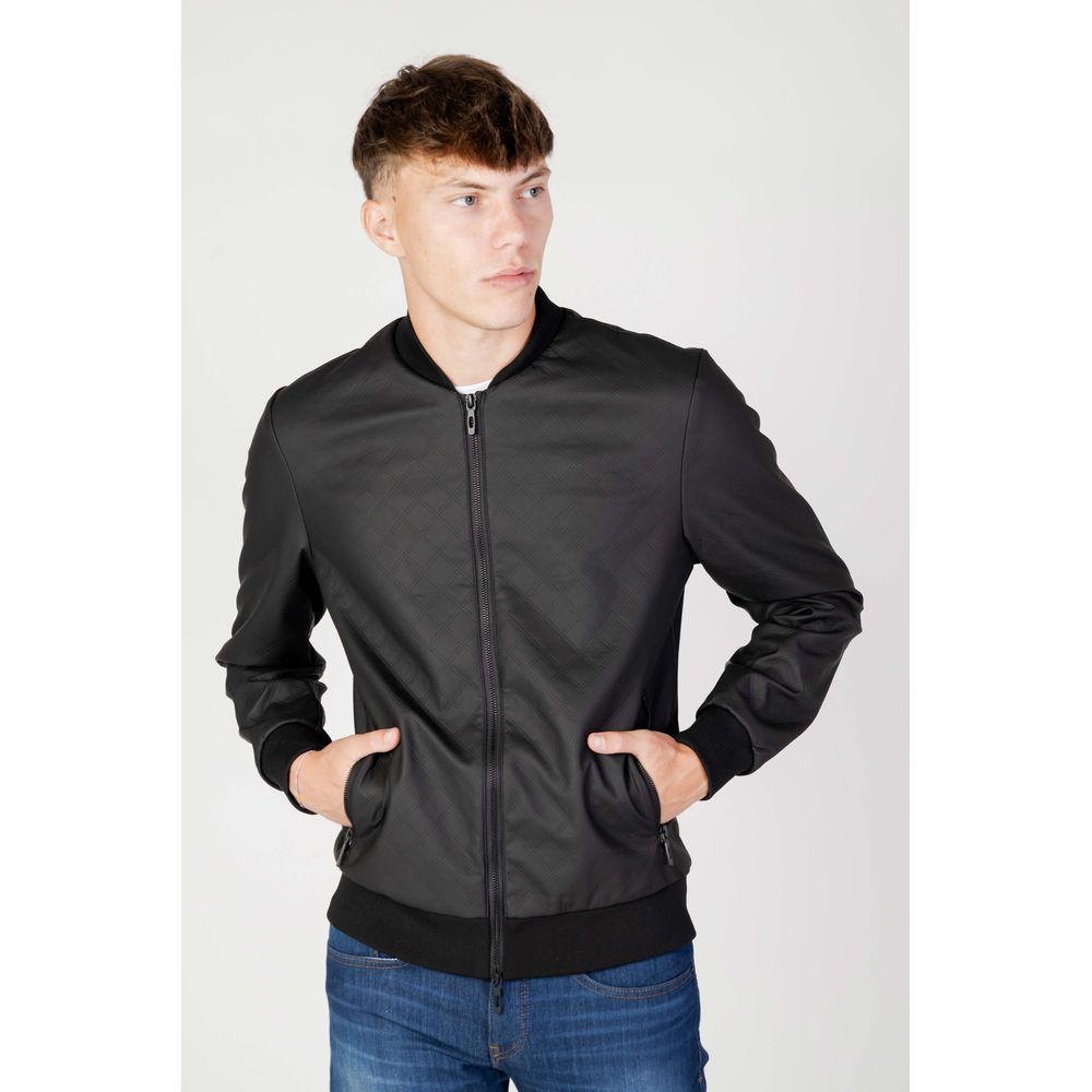 Antony Morato Black Polyethylene Jacket