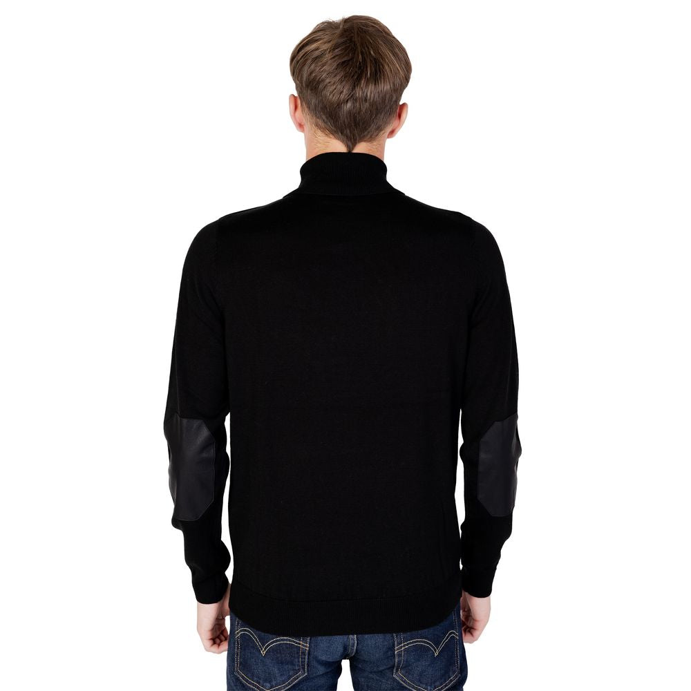 Antony Morato Black Wool Sweater