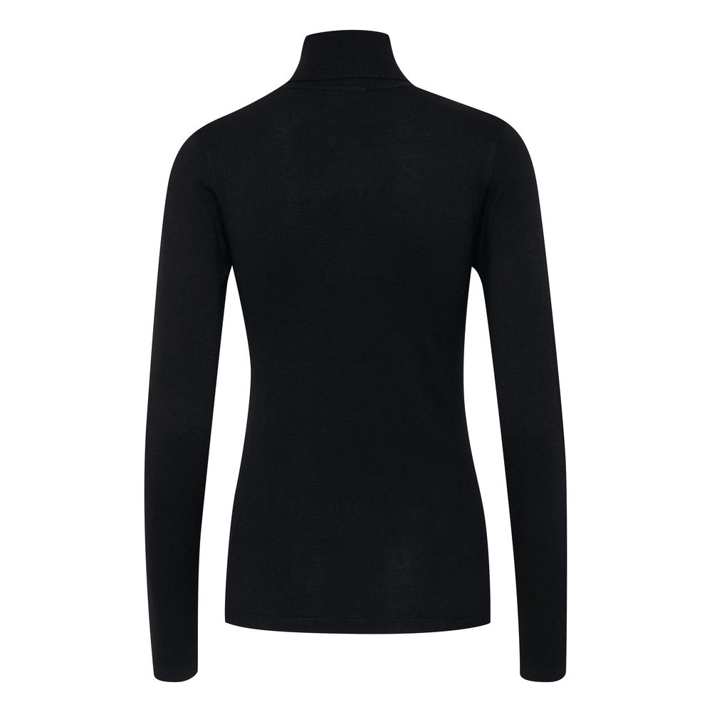 ICHI Black Viscose Sweater