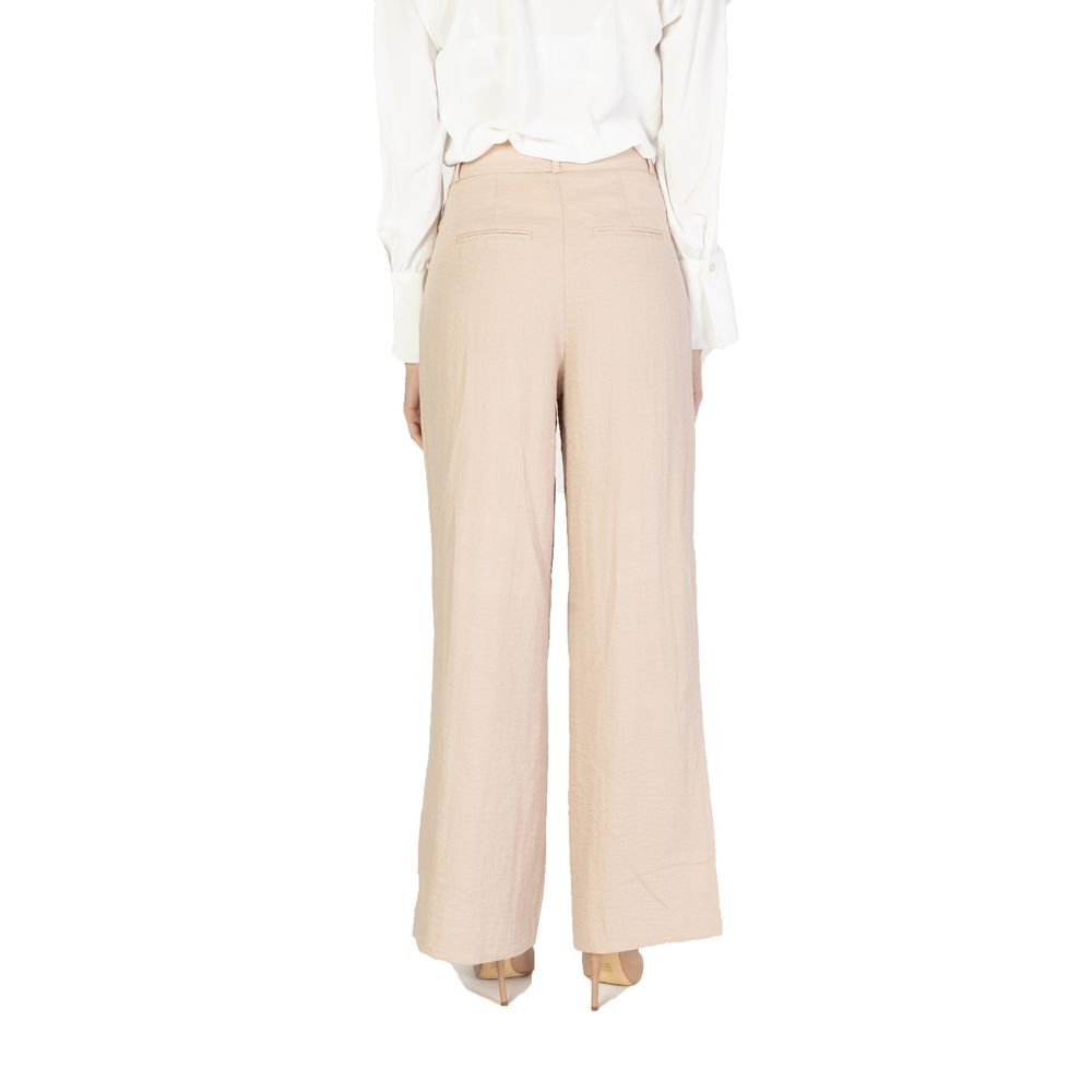 Vero Moda Pink Viscose Jeans & Pant