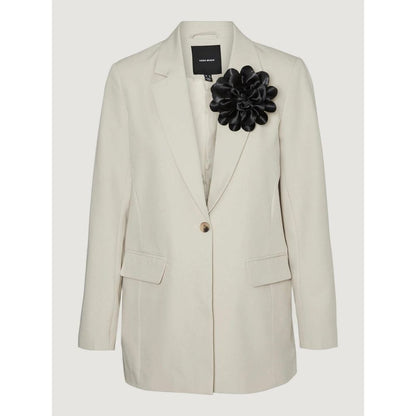 Vero Moda Beige Polyester Suits & Blazer