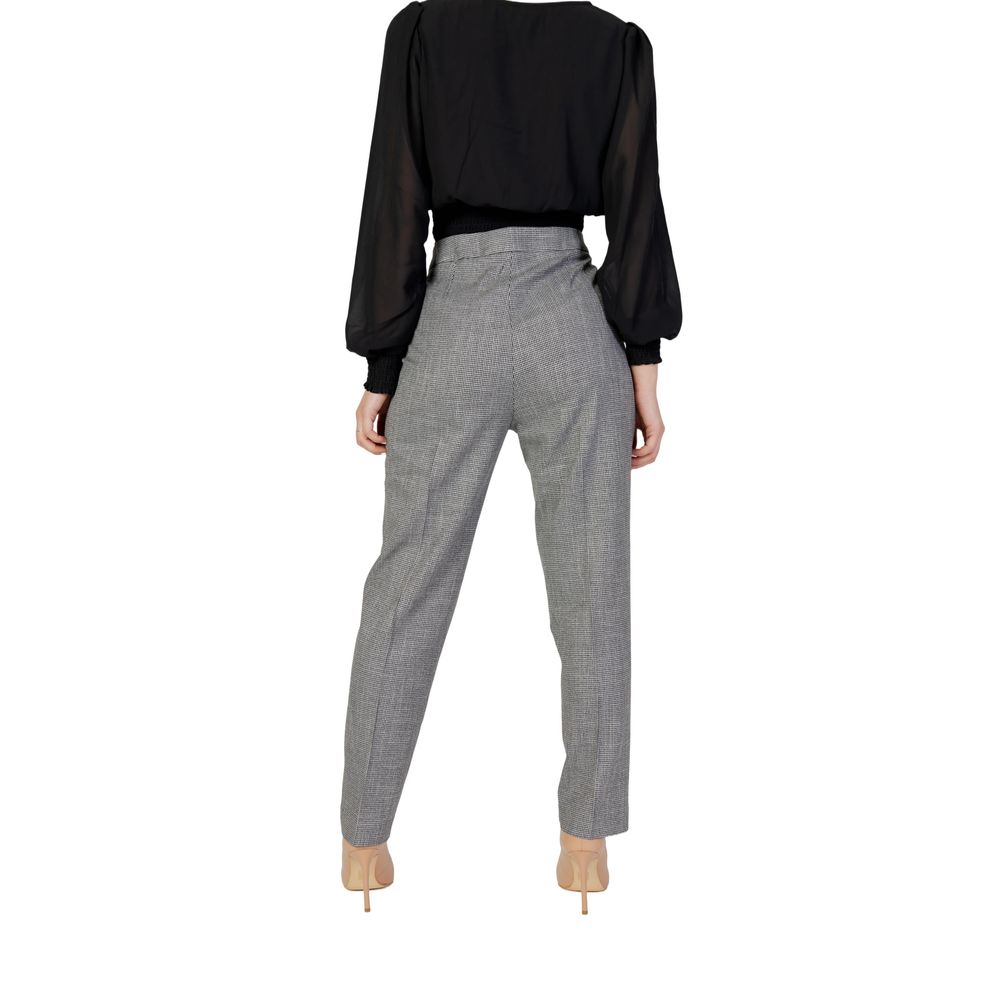 Morgan De Toi Black Polyester Jeans & Pant