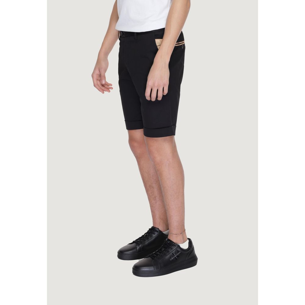 Alviero Martini Prima Classe Black Cotton Short