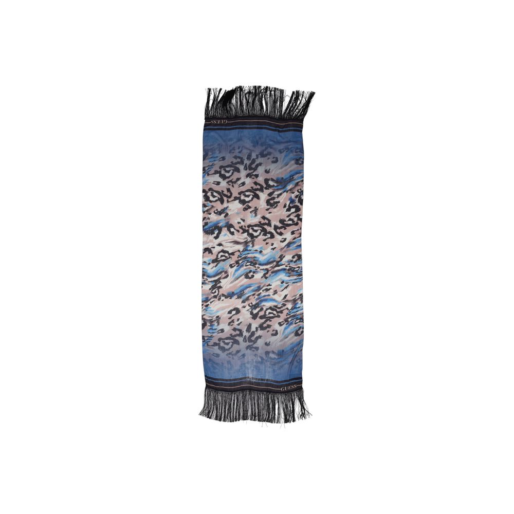 Guess Black Viscose Scarf