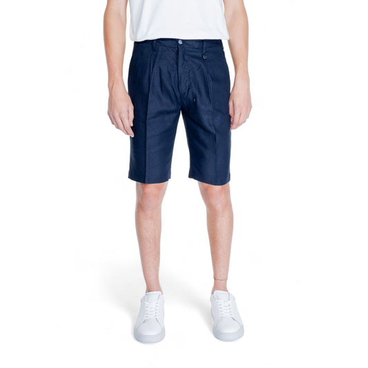 Antony Morato Blue Linen Short